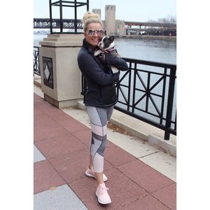 Zella High Waist Crop Leggings